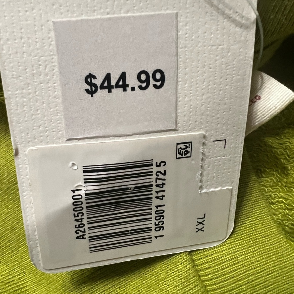 Levi's-Chartreuse Sweatshirt with Daisy Print NWT - Picture 7 of 10
